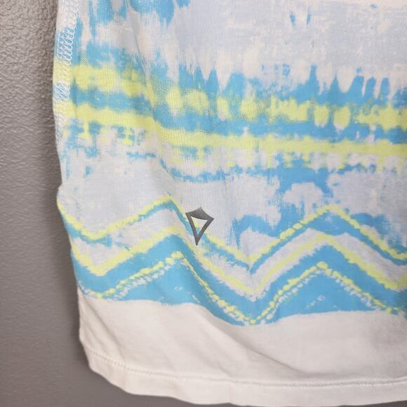 Ivivva Lululemon Girls Shirt Tee Cap Hemmed Sleeve Boxy Side Split Size 10 - Picture 3 of 6